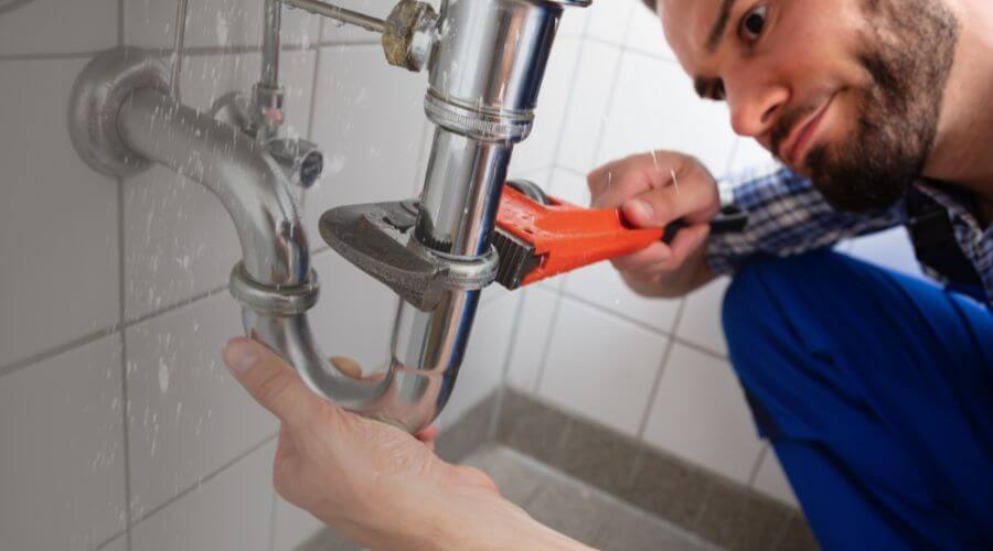 Local annual plumbing maintenance in New Paris, IN